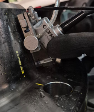 Flang Weld Neck Corrosion Inspection