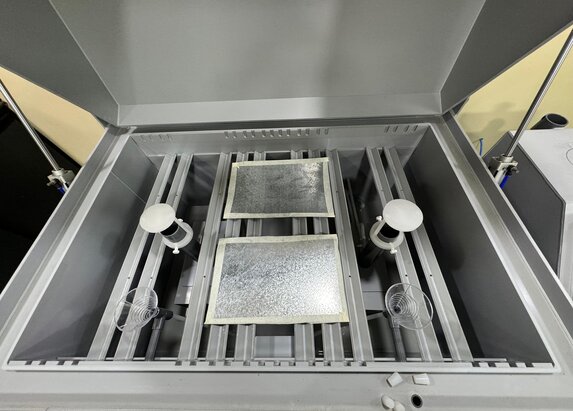 Salt Testing Metal Aries Mechanical Testing Lab UAE | Advanced Metallurgical Services Abu ...